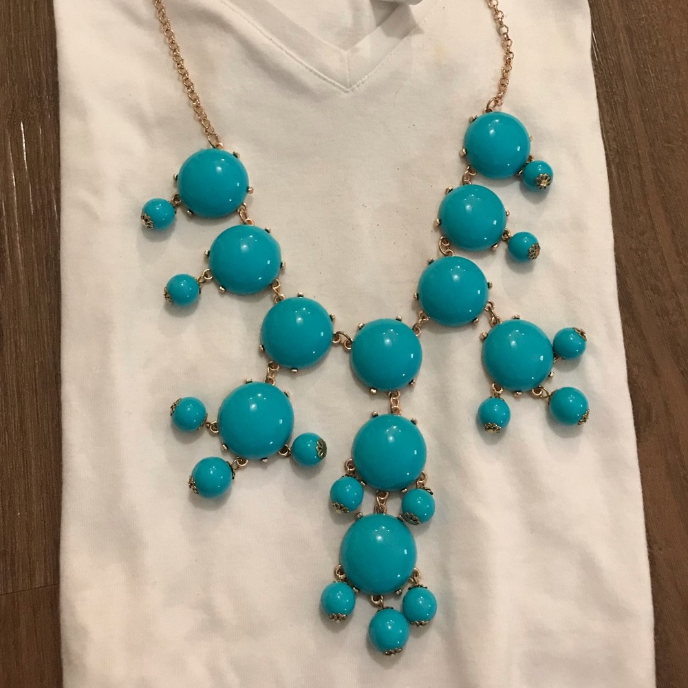 Teal Statement Necklace
